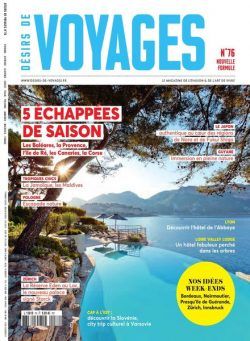 Desirs de Voyages – N 76 2020