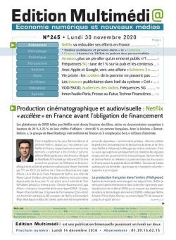 edition Multimedia – 30 Novembre 2020