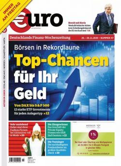 Euro am Sonntag – 20 November 2020