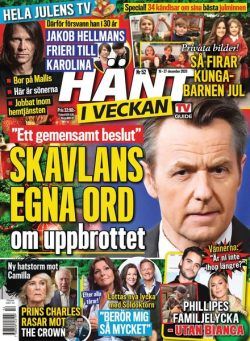 Hant i Veckan – 17 december 2020