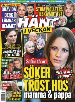 Hant i Veckan – 25 november 2020