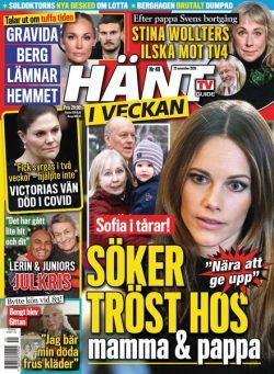 Hant i Veckan – 26 november 2020