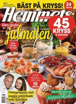 Hemmets Veckotidning – 08 december 2020