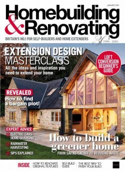 Homebuilding & Renovating – January 2021