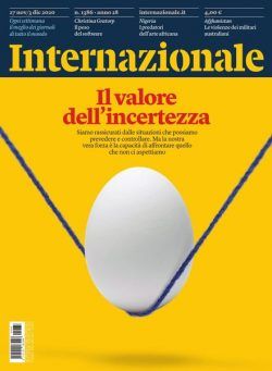 Internazionale – 27 Novembre 2020