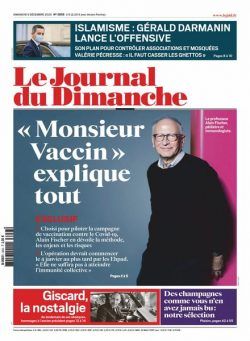 Le Journal du Dimanche – 06 decembre 2020