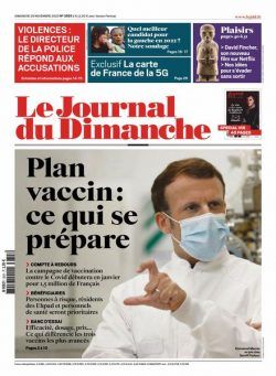 Le Journal du Dimanche – 29 novembre 2020