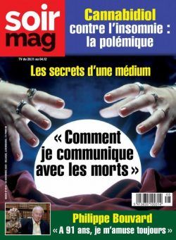 Le Soir Magazine – 27 novembre 2020