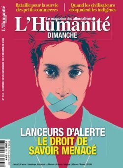 L’Humanite Dimanche – 26 Novembre 2020