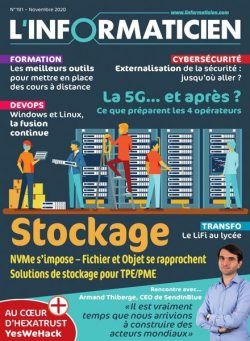 L’Informaticien – Novembre 2020