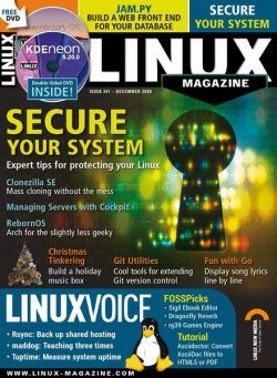 Linux Magazine USA – Issue 241 – December 2020