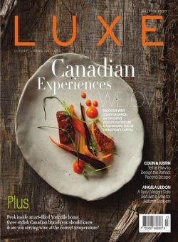 Luxe Magazine Canada – Autumn 2020