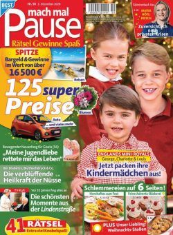 Mach mal Pause – 02 Dezember 2020