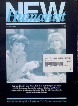 New Humanist – October 1992