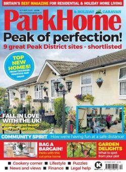 Park Home & Holiday Caravan – October 2020