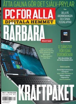 PC for Alla – 24 november 2020