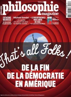 Philosophie Magazine France – Octobre 2020