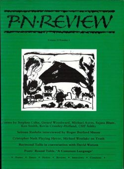 PN Review – March – April 1989