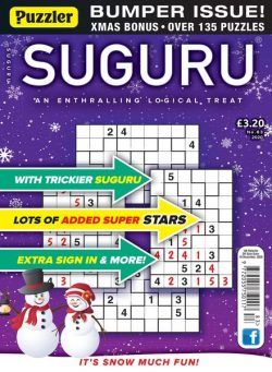 Puzzler Suguru – November 2020