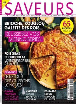 Saveurs France – Decembre 2020 – Janvier 2021