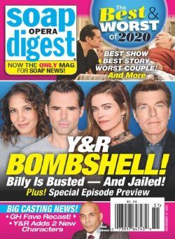 Soap Opera Digest – December 21, 2020