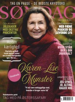 Sondag – 30 november 2020