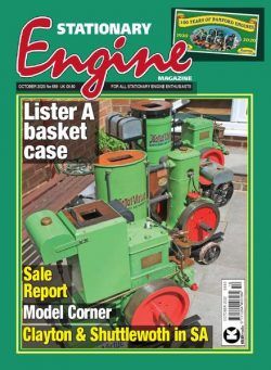 Stationary Engine – October 2020