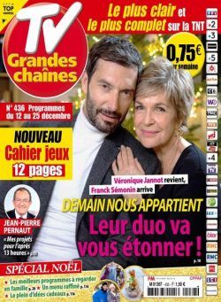 TV Grandes chaines – 12 Decembre 2020