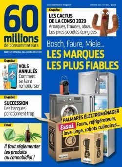 60 Millions de Consommateurs – Janvier 2021