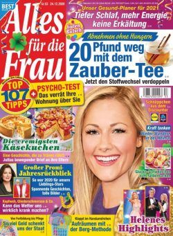 Alles fur die Frau – 24 Dezember 2020