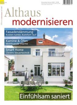 Althaus Modernisieren – Dezember 2020-Januar 2021