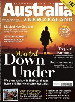 Australia & New Zealand – March 2010