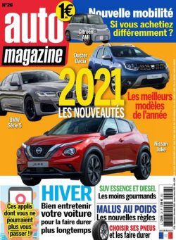 Auto Magazine – Decembre 2020 – Fevrier 2021