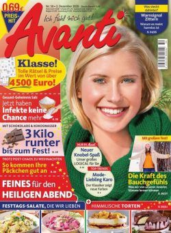 Avanti – 02 Dezember 2020