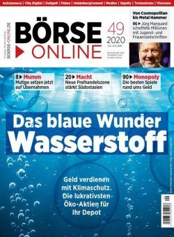 Borse Online – 3 Dezember 2020