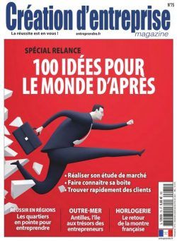 Creation d’Entreprise – Decembre 2020 – Fevrier 2021