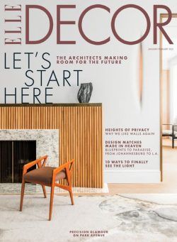 Elle Decor USA – January 2021