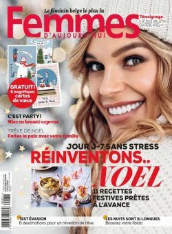 Femmes D’Aujourd’Hui – 17 Decembre 2020