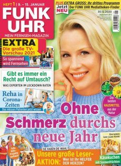 Funk Uhr – 30 Dezember 2020