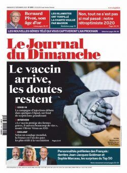 Le Journal du Dimanche – 27 decembre 2020