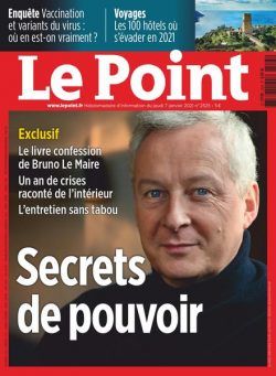 Le Point – 07 janvier 2021