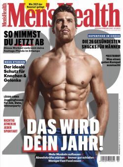 Men’s Health Germany – Januar 2021