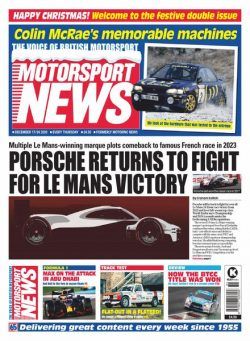 Motorsport News – December 17, 2020