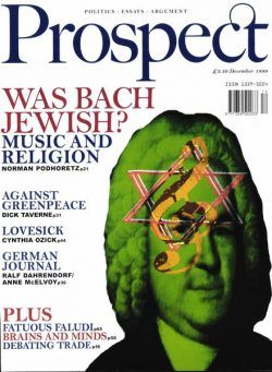 Prospect Magazine – December 1999