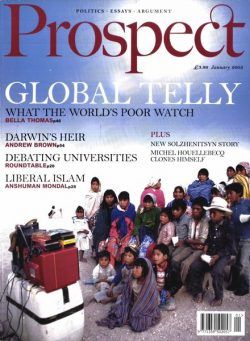 Prospect Magazine – January 2003