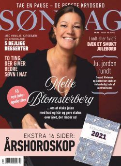 Sondag – 07 december 2020