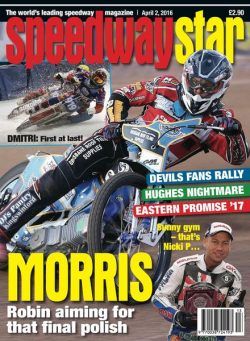 Speedway Star – April 2, 2016