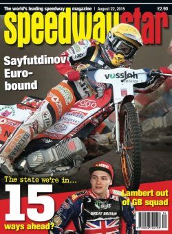 Speedway Star – August 22, 2015