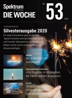 Spektrum – Die Woche – 30 Dezember 2020