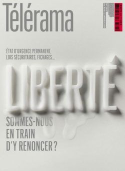 Telerama Magazine – 16 Janvier 2021